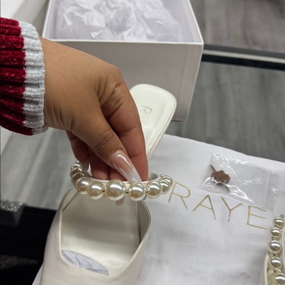 RAYE Paz Slingback in Ivory - Picture 9 of 9